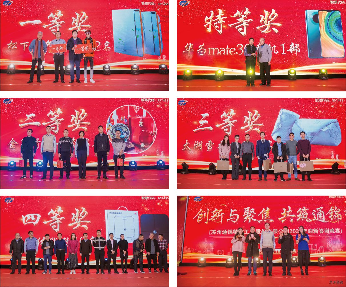 創(chuàng)新與聚焦 共筑通錦夢 2020通錦迎新答謝晚宴 圓滿落幕 創(chuàng)新與聚焦 共筑通錦夢 2020通錦迎新答謝晚宴 圓滿落幕